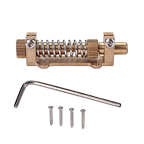 Gitarre Messing Tremolo Bridge System Federstabilisator Stopper Electric Guitar Parts Device Kit Gitarrebrücke