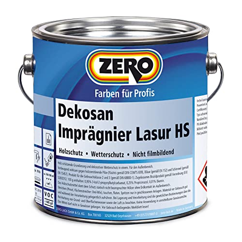 ZERO Dekosan Imprägnier Lasur HS palisander 2,5 l