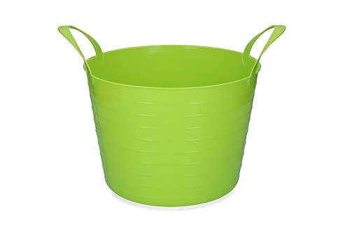 Vplast Pferd Zubehör Bucket V-Trug Flexi Lime 14 L