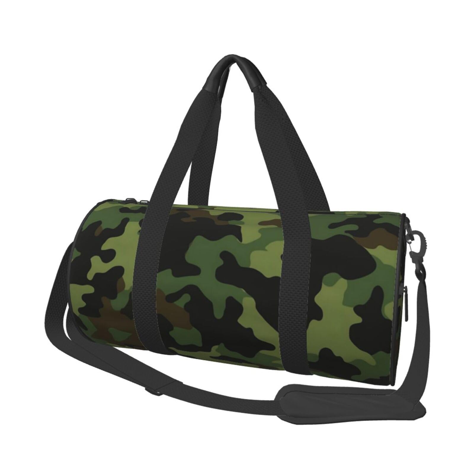 DENMER Robuste Reisetasche für Zigarren und Whisky, geräumige und stilvolle Tasche für alle Ihre Reisebedürfnisse, Camouflage-Muster, Einheitsgröße