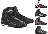 Alpinestars Herren Motorradsc Motorradstiefel, Schwarz, 42 EU