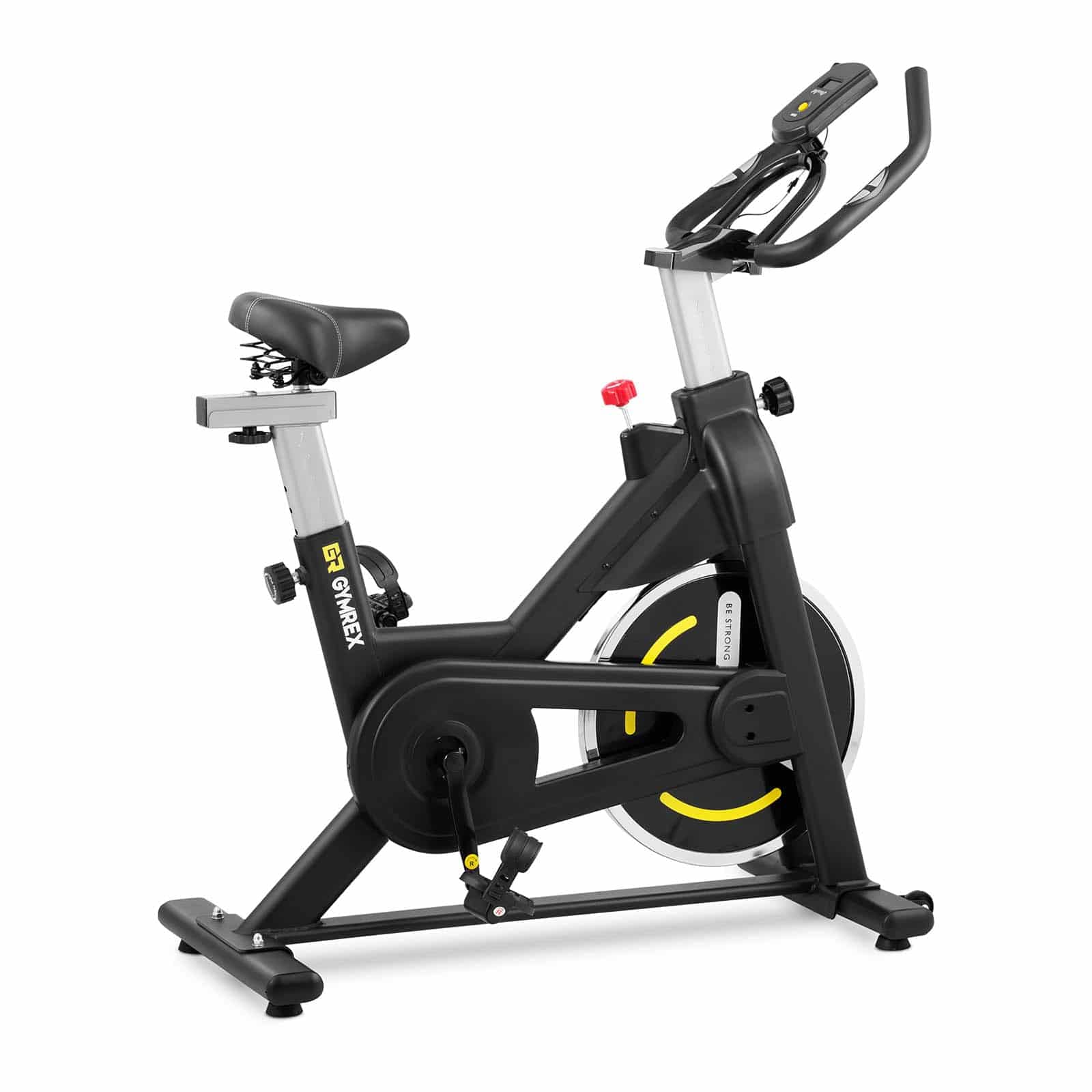 Gymrex GR-MG122 Heimtrainer Schwungmasse 8 kg LCD Hometrainer Heimtrainer Fahrrad Indoor Cycle Hometrainer Fahrrad