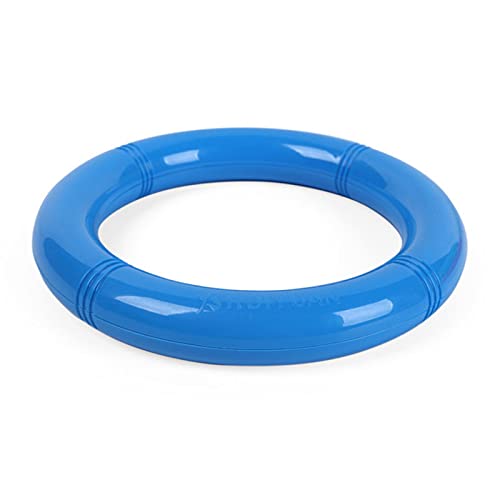 BFVAKBKYT Gymnastik Ringe,Suspension Trainer System, 1 Paar = 2 Stück 19,5 cm Kunststoff Fitness Gymanstic Kreis Ring Morgen Übung for Kindegarten Kinder Ring(Blue)