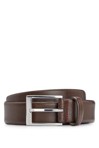 HUGO Herren Gürtel Gellot_Sz35, Braun (Dark Brown 202), 115, 679