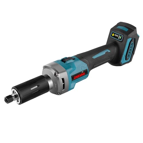 ONEVAN Multifunktionswerkzeug Akku Rotationswerkzeug, 35,000RPM Drehmelwerkzeug Multitool Elektrisch Werkzeug Rotary Tool für Gravieren, Schleifen, Polieren, Bohren (mit 2 Akkus)