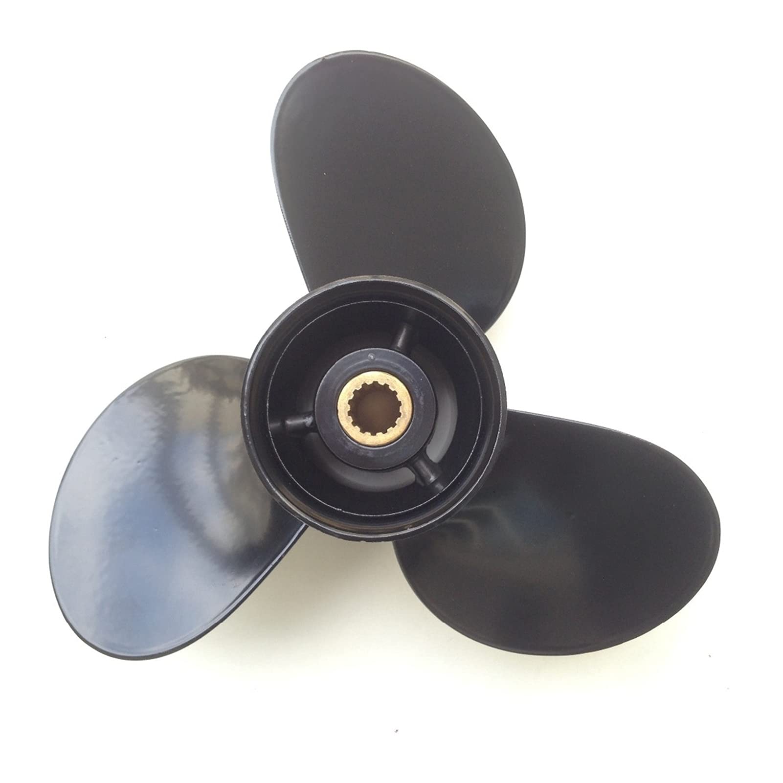 Jodriva 10 1/2x11 15 PS-35 PS, for Johnson-Propeller, Aluminium-Propeller, 14 Zähne, for Johnson-Bootszubehör, Marine-Propeller Bootspropeller