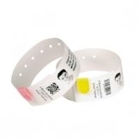 Zebra Z-Band Splash - Rot - 25.4 x 254 mm 350 Etikett(en) (1 Rolle(n) x 350) wasserbeständiges Armband - für LP 2824 Plus