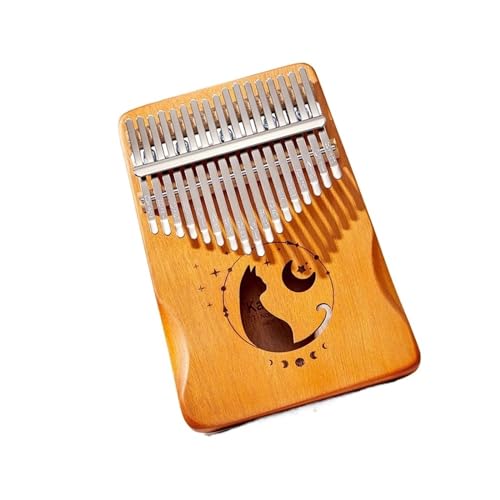 Kalimba Daumenklavier Daumenklavier 17-Ton-Fingerklavier Kalimba tragbar leicht zu erlernen und Kalimba-Klavier zu spielen (Color : 4)