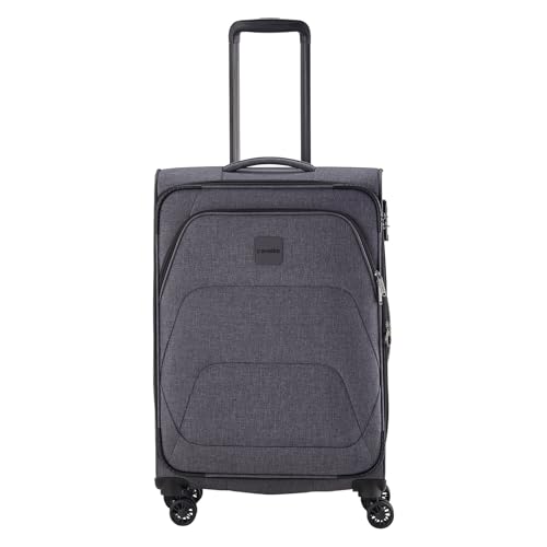 Travelite Adria - 4-Rollen-Trolley M 67 cm erw. anthrazit