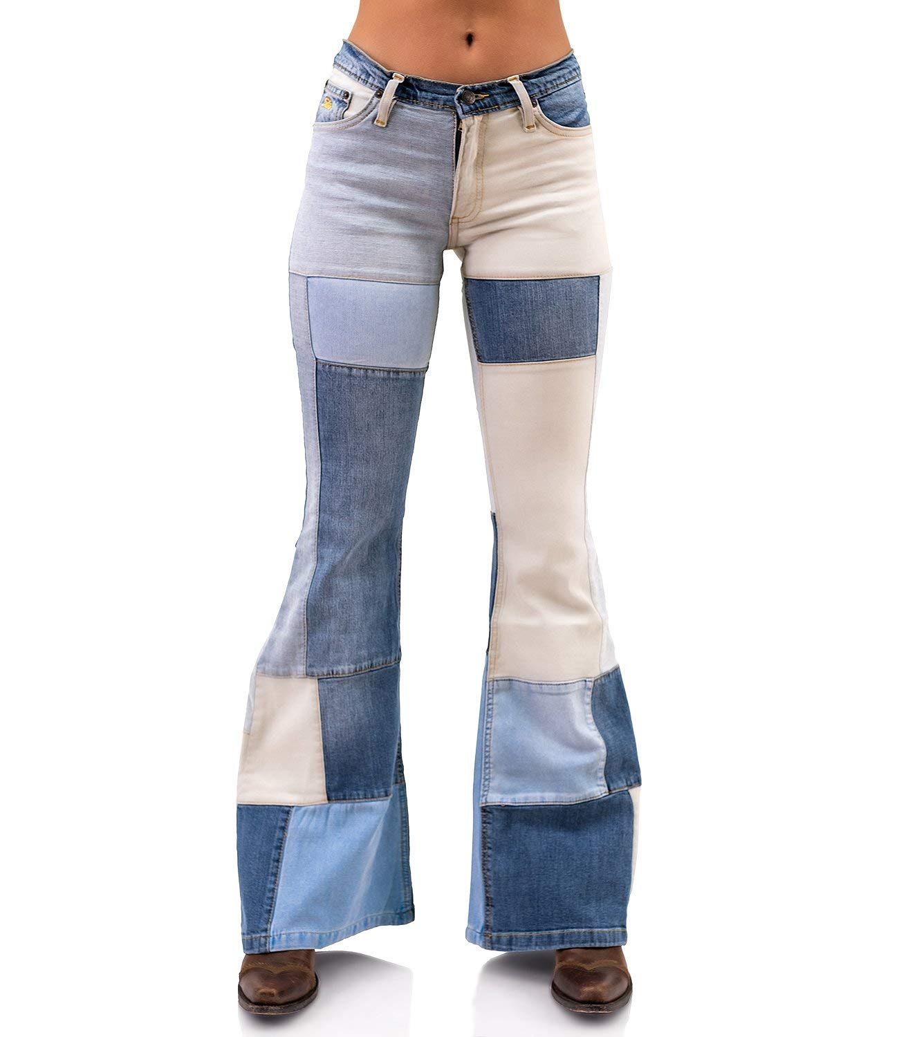 Comycom Damen Jeans Schlaghose Star Birdy 31/32