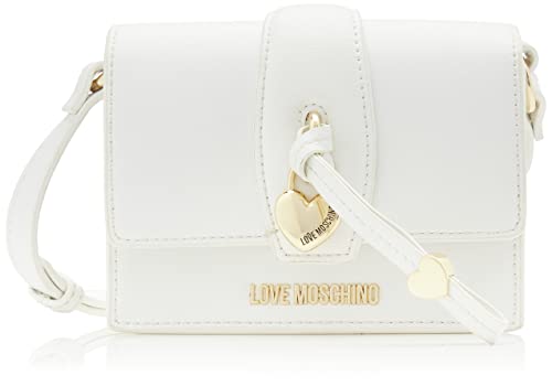 Love Moschino Damen Jc4330pp0fkb0120 Umhängetasche, Weiß, Einheitsgröße