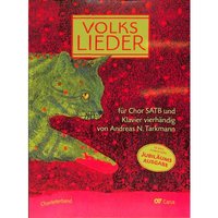 Chorbuch Volkslieder: für Coro SATB und Klavier vierhändig (LIEDERPROJEKT)