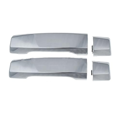 Beifahrerseite Außentürgriff Für Nissan Für Titan 2004-2015 Für Armada 2004-2010 Chrom Außen Außen Türgriff Vorne Hinten Links Rechts Auto Deurgrepen Trim(Rear Pair 2pcs)