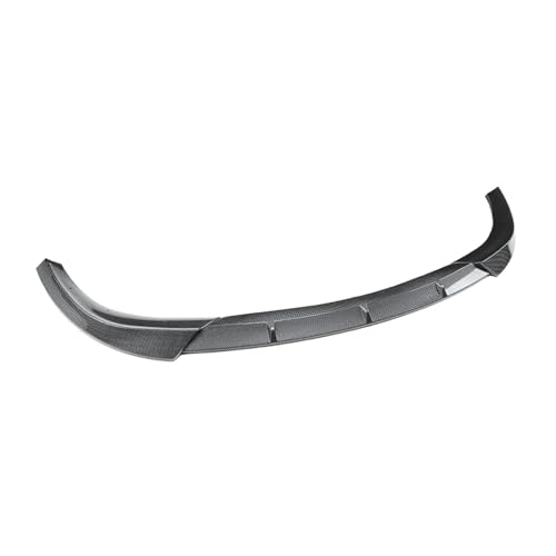 Frontspoiler Lippe Für Jeep Für Grand Für Cherokee SRT8 2012-2016 Frontspoilerlippe Aus Kohlefaser/Schwarz Glänzend Unterkörper-Splitter-Schutz-Kit Frontstoßstange Spoiler(Carbon Fiber Look)