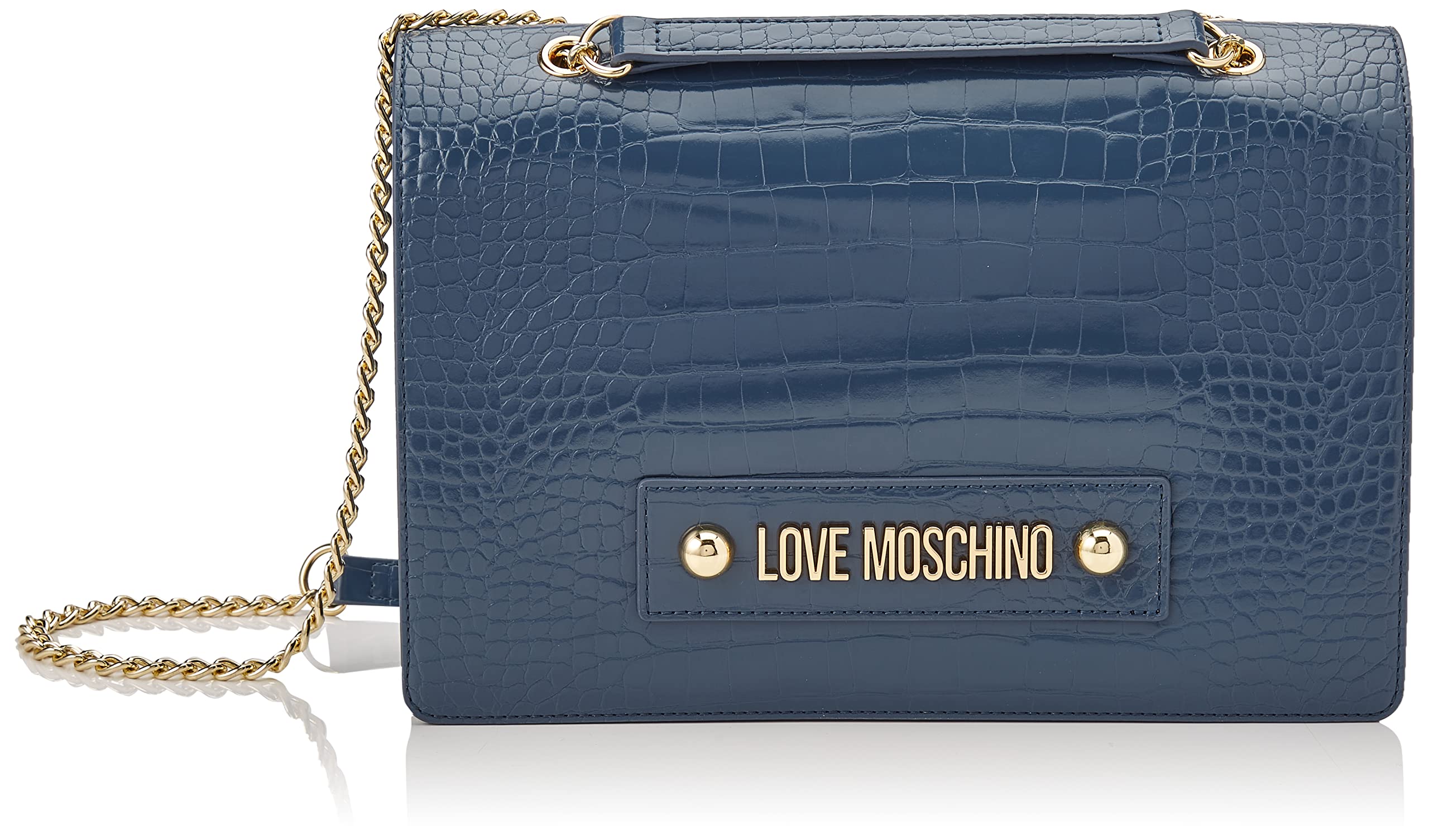 Love Moschino Damen Jc4423pp0fks0750 Umhängetasche, blau, Einheitsgröße