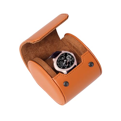 1/2/3 Slot Men Watch Roll Case Leather Display Watches Box Travel Storage Holder for Man Women Birthday