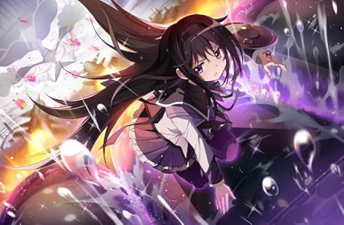 HfmQuisutron Jigsaw Puzzle 1000 Stück Anime Kaname Poster Für Puzzle Home Stressabbau Spiel Xy71Tk