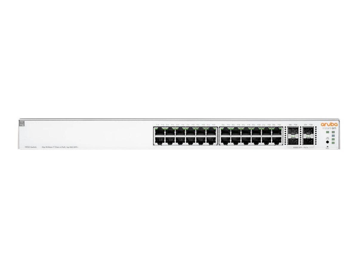 HPE Networking Instant On 1930 24G 4SFP+ managed Gigabit Switch