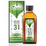 Bio 31 Kräuteröl 100 ml Vitamol belebend für Muskelmassagen und Aromatherapie - Nicht fettend