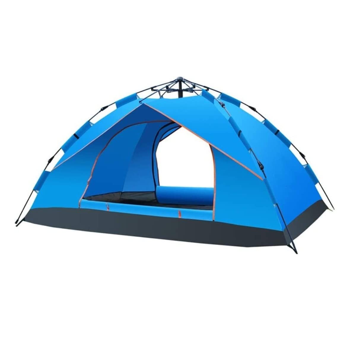 Camping Zelt Outdoor Camping Faltzelt Automatisches Picknickzelt Einfaches Schnellöffnungszelt Outdoor Zelt Zum Wandern Camping Zelt Für Klettern(Blue,210x140x110cm)