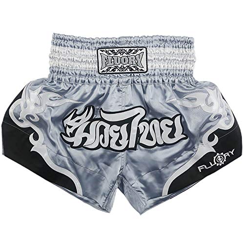 FLUORY Muay Thai Kampf-Shorts, MMA-Shorts, Kleidung, Training, Käfigkampf, Grappling, Kampfsport, Kickboxen, Shorts Kleidung