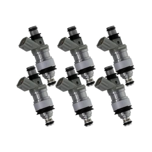 Einspritzdüse OEM Auto Injektor Kraftstoff Injektor Kraftstoff Benzin Düse Set (6) 23250-62030 Für Lexus Für ES300 1992-1998 3,0 L V6 Kraftstoffeinspritzer