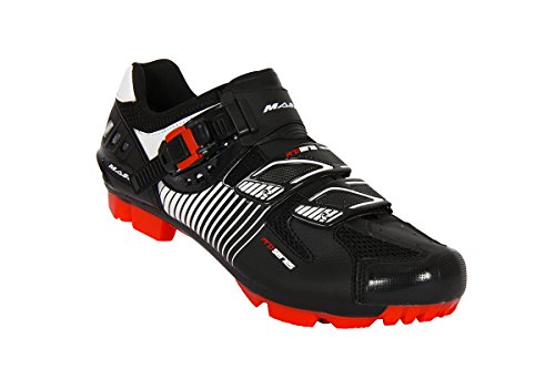 Massi Hydra - Fahrradschuhe MTB Unisex, Mehrfarbig/schwarz, Größe 45