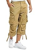 Brandit Herren Urban Legend 3/4 Shorts, beige, 4XL