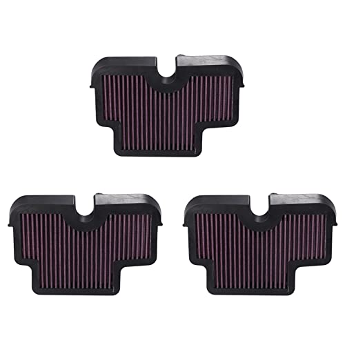 Kiudduy 3X Motorrad Luft Filter für 650 ER-6N ER-6F ER 6N / 6F ER6N ER6F KLE 650 KLE650