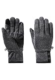 Jack Wolfskin WINTER WOOL GLOVE dark grey S