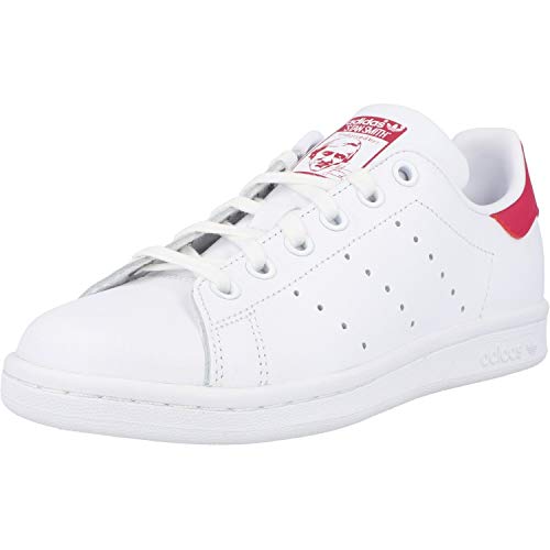 adidas Unisex-Kinder Stan Smith J Sneaker, Weiß (White B32703), 36 EU