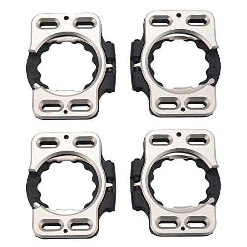 SICOSALT 2 para Schnell Verschluss Teile Aluminium Legierung Abdeckung Leichte Pedal Clip Reiten Dauerhaft Renn Rad für Zero