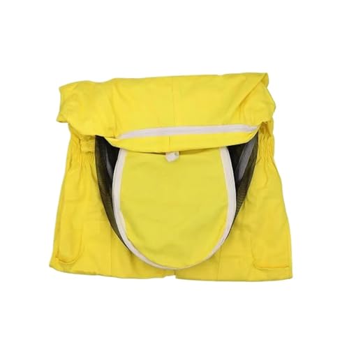 BINGNU 1Set Kinder Anti-Bienenanzug Atmungsaktiver Anzug for Kinder Imkerei Praxiskind Imkerei Kleidung Imkerei Ausrüstung + Handschuhe für Bienenfarmen(M Suit with S Gloves)