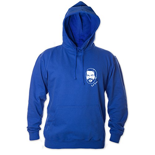 Bud Spencer Herren Bulldozer 63 Hoodie (blau) (XL)