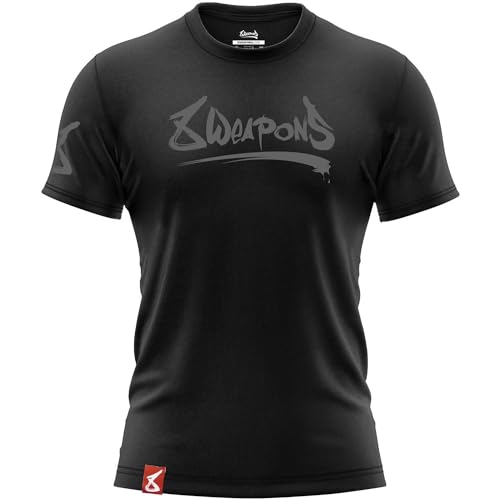 8 WEAPONS T-Shirt, Unlimited 2.0, schwarz-matt (XXL)