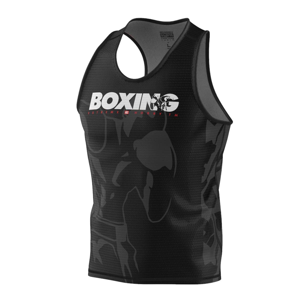 Extreme Hobby Tanktop technisch Bold Boxing, Tank Top Herren, Muskelshirts Herren, Unterhemd, Fitness Shirt, Sleeveless, Running, Schnell Trocknend