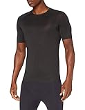 Craft Baselayer NANOWEIGHT SS M für Herren | Sportshirt | Weiß & Schwarz | Gr. XS-3XL | Leichtes Mesh mit Kühleffekt