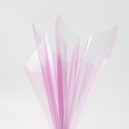 20pcs buntes transparentes Cellophan staubdichtes wasserdichtes Blumen-Geschenkpapier-Hochzeits-Valentinstag-Geschenk-Ausgangsdekoration