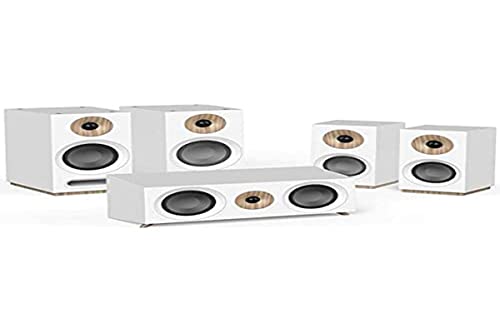 Jamo S 803 HCS 5.0 Channels Speaker Set (5.0 Channels, Home Theatre, AC), Weiß