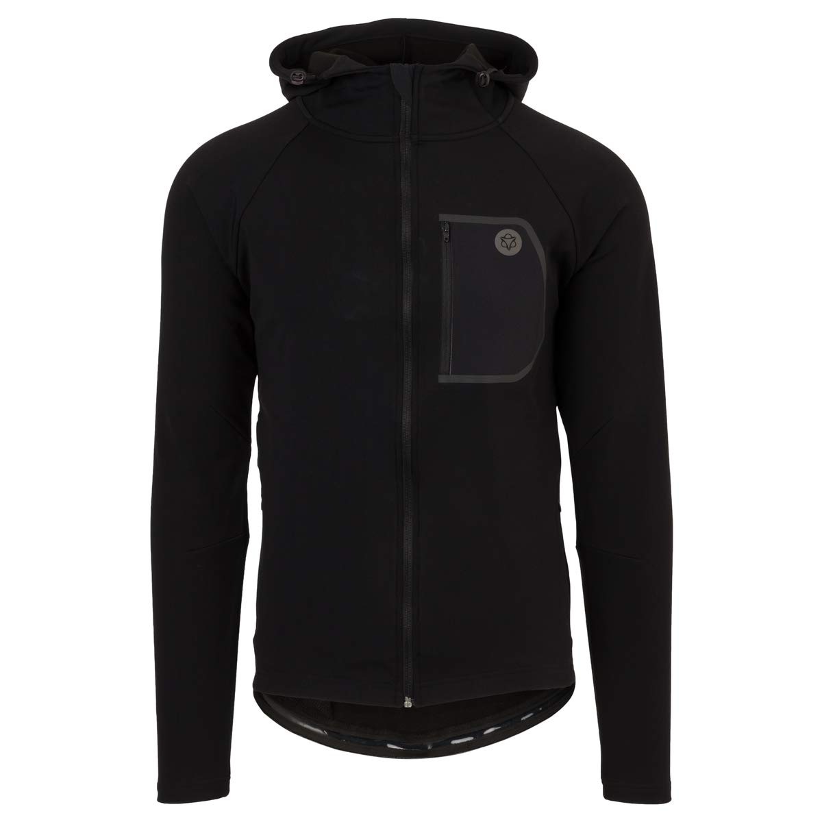 AGU Unisex-Adult Nero Felpa Hoodie MTB Sport DWR Uomo, L