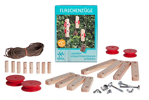 Flaschenzug aus Holz ab 10 J. von Kraul