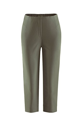 Stehmann Ina-530, Bequeme, stretchige Caprihose, in vielen weiteren Farben erhältlich Größe 42, Farbe Khaki