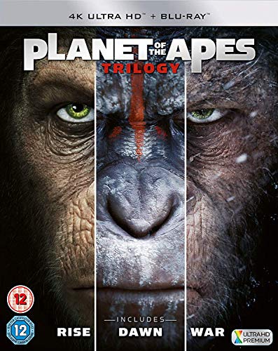 Planet of the Apes Trilogy 4K [Blu-ray]