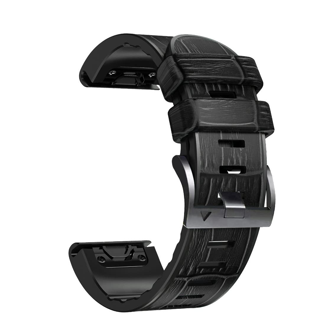 OPKDE Silikon-Lederarmband für Garmin Fenix 7 7X 5 5X Plus 6 6X Pro Smartwatch QuickFit Easyfit Armband 26 22 mm, For Forerunner 935 945, Achat