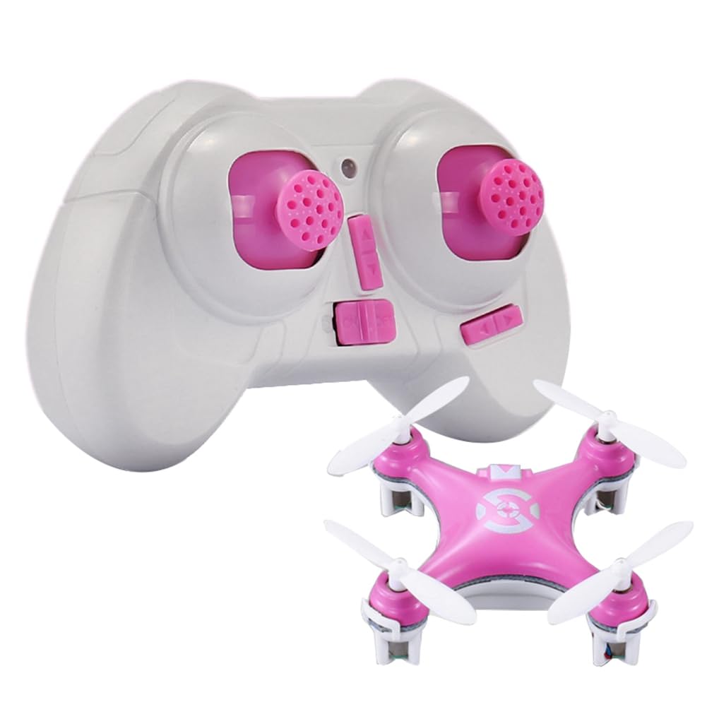 Kiudduy RC-Quadcopter Cx10 Mini Fernbedienung Drohne 2,4G 4CH mit LED Elektronische Hubschrauber Elektrisches Flugzeug Spielzeug für Kinder, Einfach zu Bedienen -A