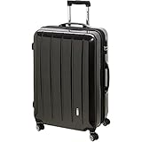 CHECK.IN Trolley London-TSA, Carbon schwarz, ca. 75cm/110 Liter/5,3Kg (XL, Carbon schwarz)