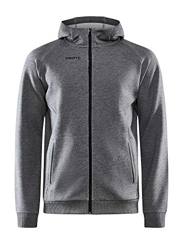 Craft CORE Soul Full Zip Hood M DK Grey Mela L