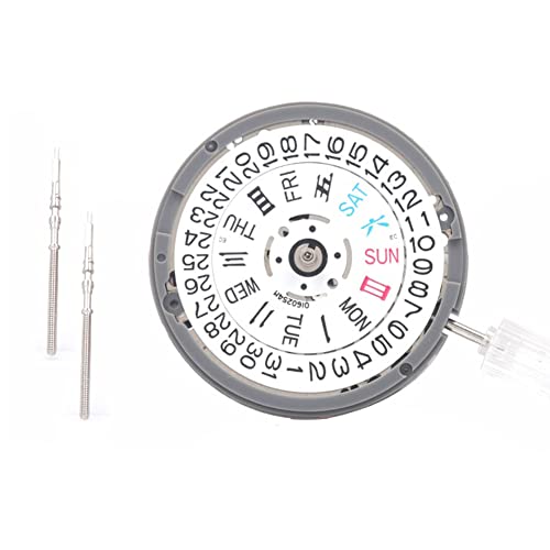 MILUZD NH36 NH36A Uhrwerk Automatisches Mechanisches Uhrwerk 3-Stelliger Doppelkalender 4R36/7S36 UhrenzubehöR