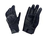 Rokker Austin Mesh Motorrad Handschuhe, schwarz, M