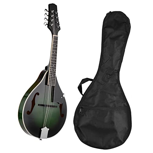 Mandolinen-Instrument Mandoline A Style 8-String Linde Body Engineer Holzgriffbrett Verstellbares Saiteninstrument Mit Tasche